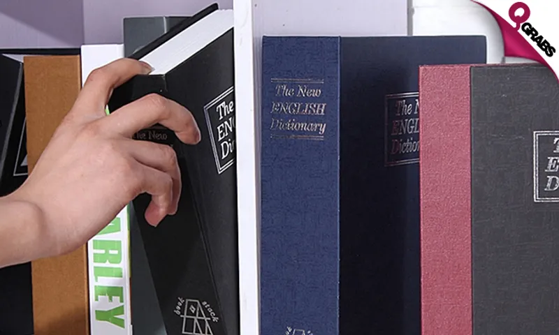 Book Safe with Keys & Lock!